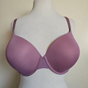 Victoria's Secret T-Shirt Lightly Lined Push-Up Bra In Mauve Lavender Size 38DD